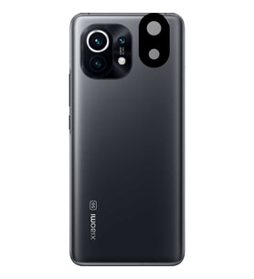 Xiaomi Mi 11 Uyumlu Zore 3D Kamera Camı (Siyah)