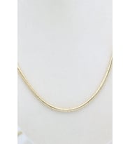 STİL İNCİSİ/XUPING JEWELRY BALIK SIRTI  MODEL KOLYE (Altın)