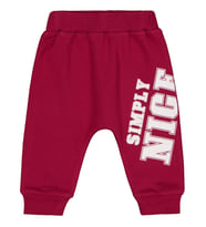 Civil Baby Simply Nice Baskılı 6-18 Ay Tek Alt Bebe - Bordo 18-24 Ay