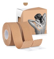 Kinezyo Ağrı Bandı 2.5 cm X 5 m Ten Rengi