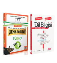 Liderler Karması TYT Türkçe Çıkmış Sorular Son 8 Yıl ve AKM Dil Bilgisi Soru Bankası Seti 2 Kitap