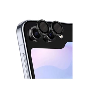 Samsung Galaxy Z Flip 5 Valdez Metal Kamera Lens - Siyah