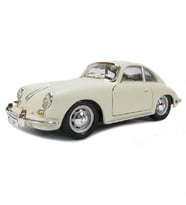 Bburago 1961 Porsche 356B Coupe Krem 1:24 Model Araba