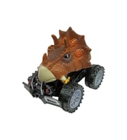 Sürtmeli Dinazor Robota Dönüşen Araba 14 Cm - Kahverengi