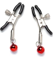 Mlingox Fantezi Siyah Göğüs Ucu Sıkıştırıcı Nipple Clamp