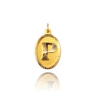 0.25 Gram 14 Ayar Altın Harf Kolye ucu