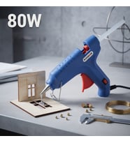 80W Sıcak Silikon Tabancası - Elektrikli - 11 mm Mum Silikon Uyumlu