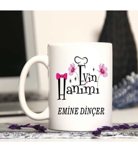 EVİN HANIMI KUPA BARDAK ( RESİM BASKILI )