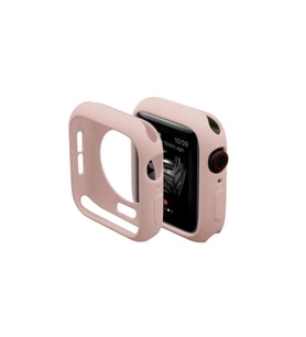 Apple Watch 44mm Silikon Alt Kasa - Pudra