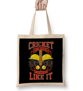 Cricket Isn't For Everyone, Cool People Like It Bez Çanta Uzun Saplı