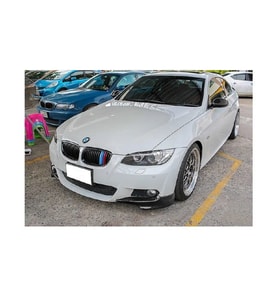 Bmw 3 Uyumlu Serisi E92 Ön Tampon Flap Piano Black Vakum 2007 - 2009