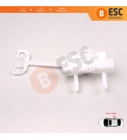 Fiat Linea 323 110 2007-2018 51898678 İçin Elektrikli Arka Sağ Kapı Cam Kriko Tamir Klipsi
