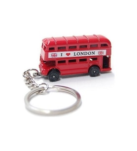 Metal Anahtarlık Londra Otobüs London Bus