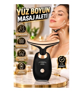 Yüz ve Boyun Bakım Cihazı – Sessiz Titreşimli Sıkılaştırıcı Masaj