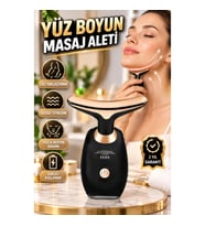 Yüz ve Boyun Bakım Cihazı – Sessiz Titreşimli Sıkılaştırıcı Masaj
