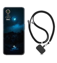 General Mobile GM 21 Pro GM 22 Pro Plus Kılıf Boyun Askılı Silikon Gece 1633