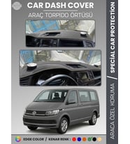 VOLKSWAGEN TRANSPORTER T6 (2015-2020) Torpido Örtüsü Ön Göğüs Koruma Torpido Koruma Tam Uyum
