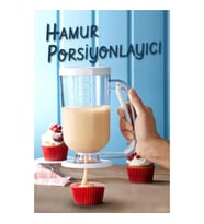 QNİAY Pancake Hamur Porsiyonlayıcı / Dağıtıcı 1 Lt