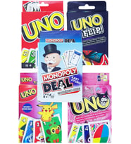 Uno Flip Pokemon Kuromi Deal Emlak Oyun Kartları 5li Set