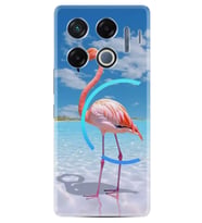 Infinix GT 20 Pro Kılıf Boutique Baskılı Resimli Okaynus ve Flamingo Pcode -093