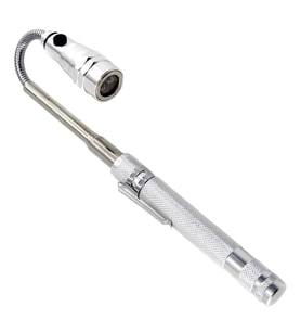 Powermaster MX-2808 Mıknatıslı 360 Derece Döner Başlıklı 3 Ledli Beyaz Işık El Feneri