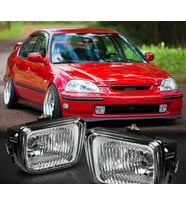 HONDA İES CİVİC 1996-1998 MODEL MAJYAJSIZ KASA KARE SİS TAKIMI