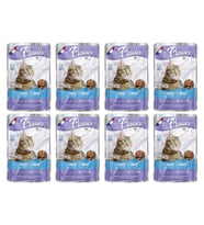 Plaisir 100Gr Pouch Trout and Shrimps Alabalık Karides Etli 8Adet Kedi Maması (Mavi)