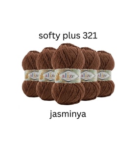 5 Adet Softy Plus Bebek Battaniyesi Hırka Yelek Atkı Bere Amigurumi Kazak Ç