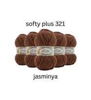 5 Adet Softy Plus Bebek Battaniyesi Hırka Yelek Atkı Bere Amigurumi Kazak Ç