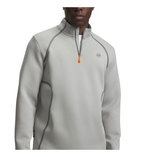 Under Armour Ua Drive Midlayer 1/4 Zip Gri Erkek Sweatshirt 6013943-069