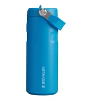 Stanley The IceFlow Flip Straw 2.0 Pipetli Termos 0.47 LT (16 OZ) - Azure (Mavi)