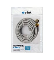 S-Link SL-CAT610 Gri̇ Cat6 10 Metre Kablo
