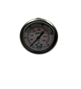 Manometre Gliserinli Arka Çıkışlı Q63 - 0 - 250 Bar 1/4