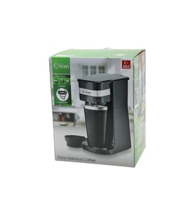 FİLTRE KAHVE MAKİNESİ ELEKTRİKLİ 700W 400ML=PORTATiF ÇELİK BARDAK=2-SAAT SICAK TUT YIKANIR FİLTRE KCM-7505T