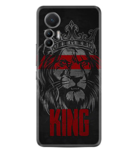 Xiaomi 12 Lite Kılıf Resimli Desenli Silikon Platinium Series King 1894
