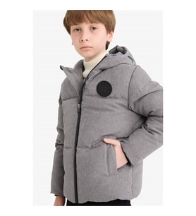 Defacto  Açık Gri Erkek Çocuk Mont E9347A8/GR91