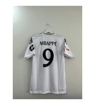 Kylian Mbappe Kısa Kol Beyaz Renk Iç Saha Real Madrid Forma / Mbappe 9 Numara