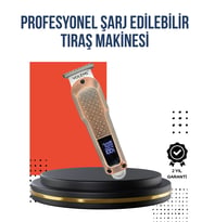 Mey İthalat® Profesyonel Saç Tıraş Makinesi – 7000Rpm Güçlü Motor 4 Kademeli Ayar