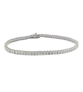 Söğütlü Silver baget taşlı su yolu bileklik