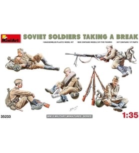 Miniart "35233 Figürler Soviet Soldiers Taking A Break"