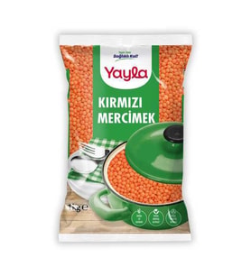 Kırmızı Mercimek 1000gr 1 Adet