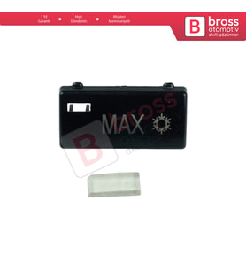 BMW X5 E53 2000-2006 5 Serisi E39 1996-2003 64116915812 İçin 1 Adet Klima Kontrol MAX Düğme Kapağı