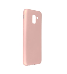 Samsung Galaxy J6 Kılıf First Silikon - Rose Gold