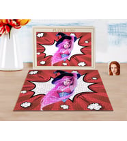 BK Gift Kişiye Özel Kadın Cadı Karikatürlü 1000 Parça Profesyonel Puzzle-4