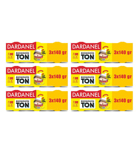 Dardanel Eko Konserve Ton 3x140 gr x 6 Adet