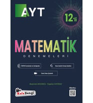 KAFA DENGİ YAYINLARI AYT Matematik Branş Denemesi(12'li) (Tümü Video Çözümlü)