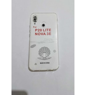 Huawei P 20 Lite / Nova 3 E Uyumlu Şeffaf Telefon Kılıf Modeli