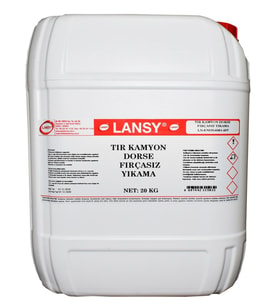 LANSY TIR KAMYON DORSE FIRÇASIZ YIKAMA 20 KG 1/60 KONSANTRE
