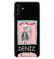 Samsung Galaxy A13 A12 A14 A15 A24 A25 A16 A35 A17 A07 Kılıf İsim Yazılı Kişiye Özel - Model-32 (Çok Renkli)