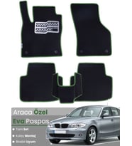 BMW 1 SERİSİ E87 (2004-2011) Uyumlu EVA Paspas Tam Set–Araca Özel,Su Geçirmez,Kolay Montaj